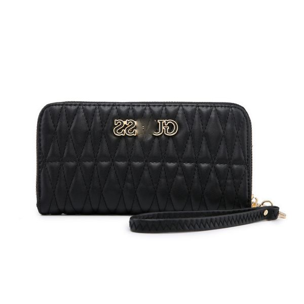 embossed 2021 new lingge gues women's wallet wrist