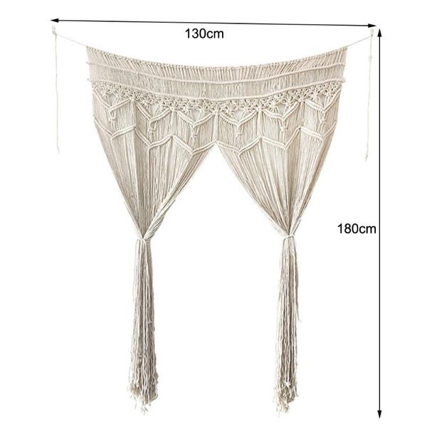 tapestries bohemian hand-woven tapestry hanging cotton yarn knitted for door curtain backdrop background wedding party decoration
tapestries bohemian hand-woven tapestry hanging cotton yarn knitted for door curtain backdrop background wedding party decoration