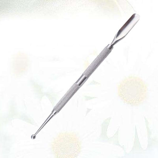 cuticle pushers 1pc double-end nail shovel remover stainless steel pusher cleaner pedicure care tool with cover
cuticle pushers 1pc double-end nail shovel remover stainless steel pusher cleaner pedicure care tool with cover