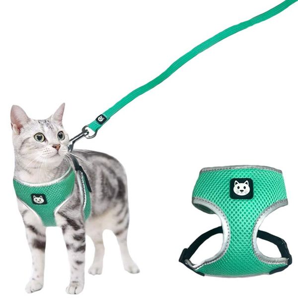 cat collars & leads good quality nylon pet harness adjustable chest walking outdoor lead collar leashes for 92 cm
cat collars & leads good quality nylon pet harness adjustable chest walking outdoor lead collar leashes for 92 cm