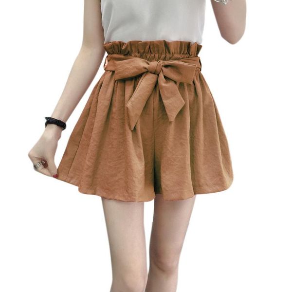 fashion women shorts summer short pants for femme hight waist casual pleated vintage loose women's, White;black
fashion women shorts summer short pants for femme hight waist casual pleated vintage loose women's, White;black