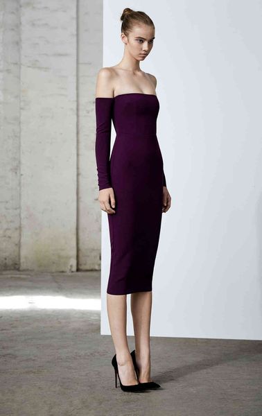 dress purple off the shoulder knee length rayon bandage evening party bodycon dress, Black;gray
dress purple off the shoulder knee length rayon bandage evening party bodycon dress, Black;gray
