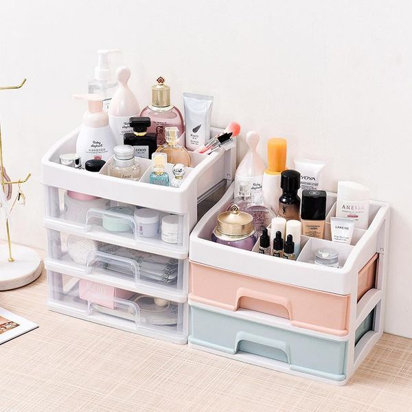 bathroom storage & organization makeup organizer drawers plastic cosmetic box jewelry container make up case brush holder nail organizers 
bathroom storage & organization makeup organizer drawers plastic cosmetic box jewelry container make up case brush holder nail organizers