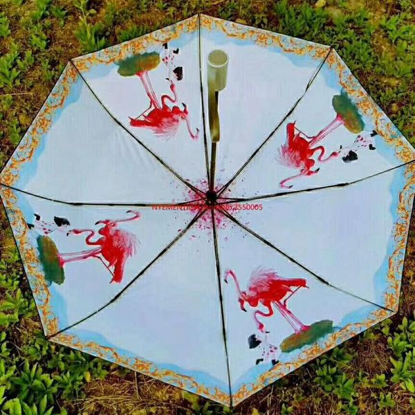 umbrellas two styles flamingo umbrella rian women original creative folding parasol portable coating uv protection rain gear
umbrellas two styles flamingo umbrella rian women original creative folding parasol portable coating uv protection rain gear