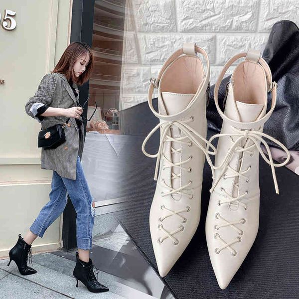 dress shoes women's legitimate leather boots, boots with zipper pointed thin and bound fqam, Black
dress shoes women's legitimate leather boots, boots with zipper pointed thin and bound fqam, Black