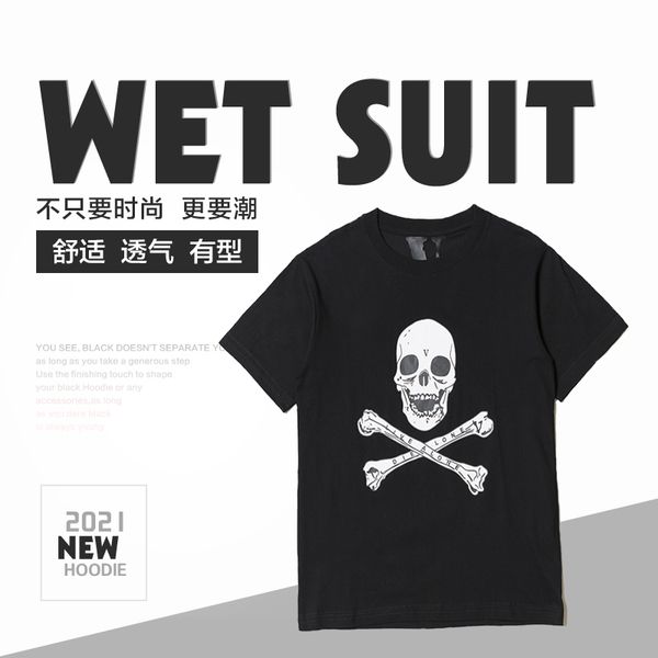 luxury brand t shirt tide brand v and lone wansheng book limited short sleeve t-sleeve men's and women's skull large v, White;black
luxury brand t shirt tide brand v and lone wansheng book limited short sleeve t-sleeve men's and women's skull large v, White;black