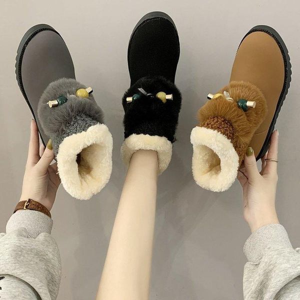 boots winter ankle womens with plush round toe internal height increase 4cm fashion shoes for women zip khaki 35-40, Black
boots winter ankle womens with plush round toe internal height increase 4cm fashion shoes for women zip khaki 35-40, Black
