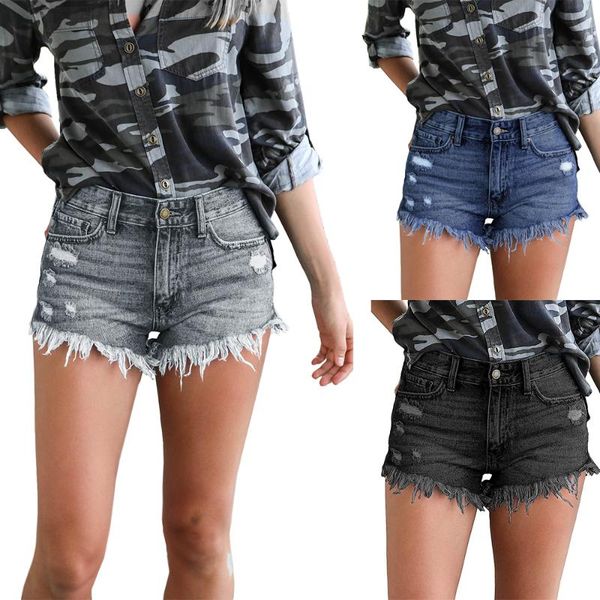 women's jeans women ripped denim shorts summer fringe hight waisted cool pants fashion skinny slim short d30, Blue
women's jeans women ripped denim shorts summer fringe hight waisted cool pants fashion skinny slim short d30, Blue