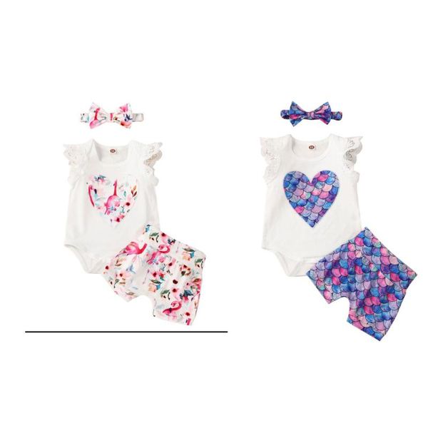 clothing sets 3-18m baby girls clothes set fish scale/floral bird print sleeveless romper + short pants bow-knot headband for, White
clothing sets 3-18m baby girls clothes set fish scale/floral bird print sleeveless romper + short pants bow-knot headband for, White
