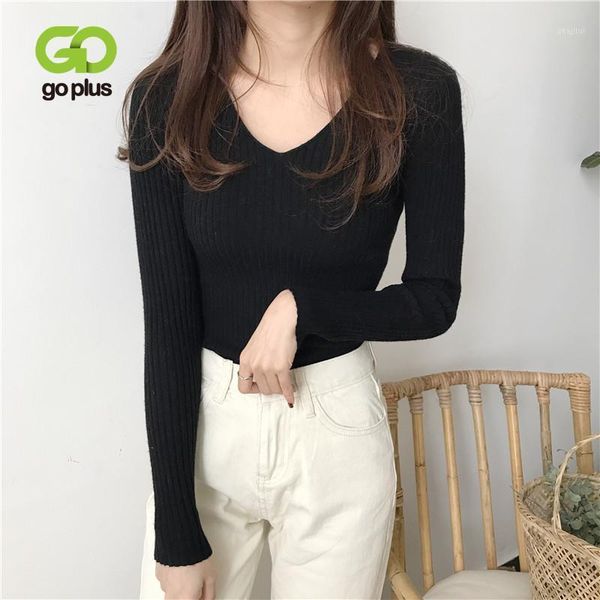 women's sweaters goplus fall 2021 women v-neck bottoming sweater knitted winter for pull femme truien dames, White;black
women's sweaters goplus fall 2021 women v-neck bottoming sweater knitted winter for pull femme truien dames, White;black
