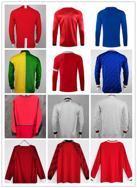 manchester long sleeve 1986 1988 man retro soccer jersey blue white red 86 88 utd beckham cantona rooney ronaldo football shirt classic vint, Black;yellow
manchester long sleeve 1986 1988 man retro soccer jersey blue white red 86 88 utd beckham cantona rooney ronaldo football shirt classic vint, Black;yellow