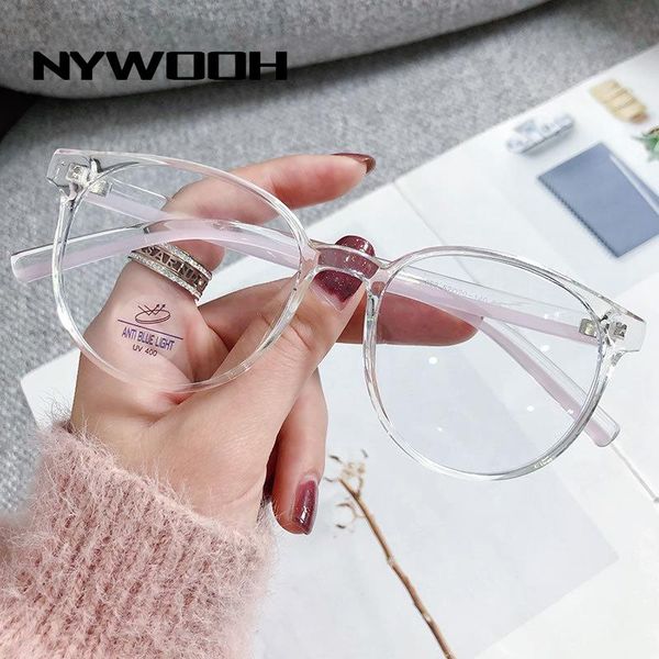 fashion sunglasses frames nywooh anti blue light glasses women men tr90 computer round eyeglasses korean style decorative optical frame, Black
fashion sunglasses frames nywooh anti blue light glasses women men tr90 computer round eyeglasses korean style decorative optical frame, Black