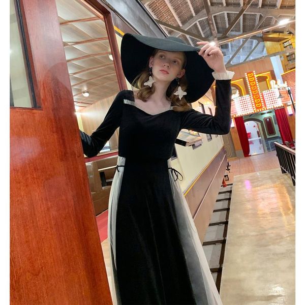 casual dresses dress autumn bodycon elegant fairy women long kawaii y2k party midi korean maxi evening ladies 2021 verano vestidos, Black;gray
casual dresses dress autumn bodycon elegant fairy women long kawaii y2k party midi korean maxi evening ladies 2021 verano vestidos, Black;gray