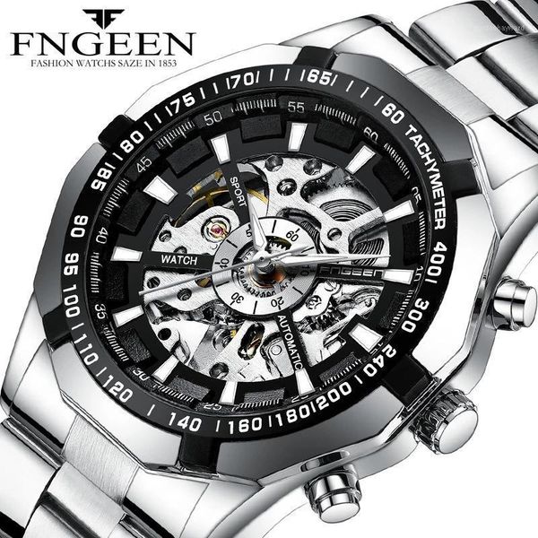 brand watch man silver luxury stainless steel men skeleton watches transparent mechanical male wrist masculino relogio wristwatches, Slivery;brown
brand watch man silver luxury stainless steel men skeleton watches transparent mechanical male wrist masculino relogio wristwatches, Slivery;brown