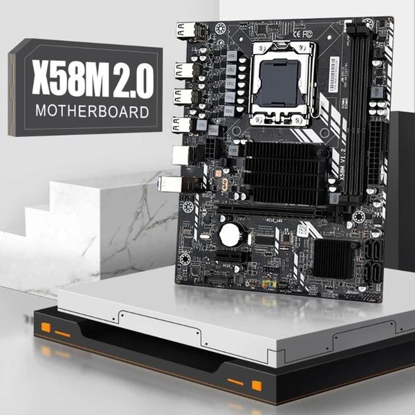 motherboards x58m 2.0 motherboard lga 1366 usb slots pci-e 16x ddr3 x 2 memory slot nvme m.2 interface support reg ecc 1066/1333
motherboards x58m 2.0 motherboard lga 1366 usb slots pci-e 16x ddr3 x 2 memory slot nvme m.2 interface support reg ecc 1066/1333