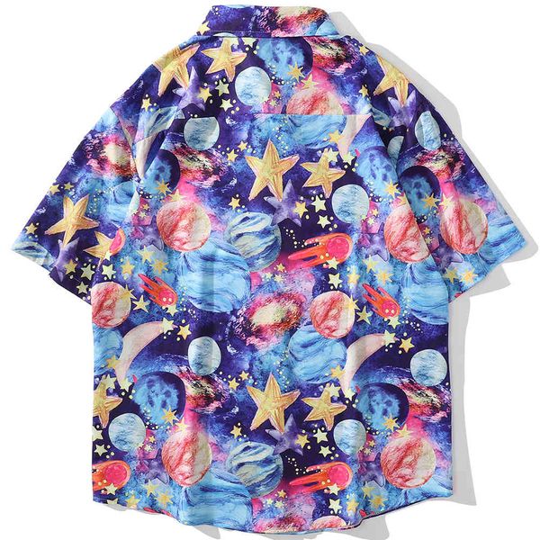 men's casual shirts aolamegs star planet painting harajuku impression manga man's shirt short-sleeve short-sleeved casual streetwe, White;black
men's casual shirts aolamegs star planet painting harajuku impression manga man's shirt short-sleeve short-sleeved casual streetwe, White;black