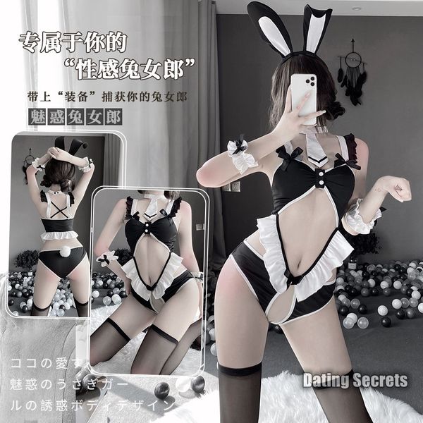 costumes bunny girl lingerie female uniform set wooden ear open file conjoined temptation lingerie for women erotic, Black
costumes bunny girl lingerie female uniform set wooden ear open file conjoined temptation lingerie for women erotic, Black
