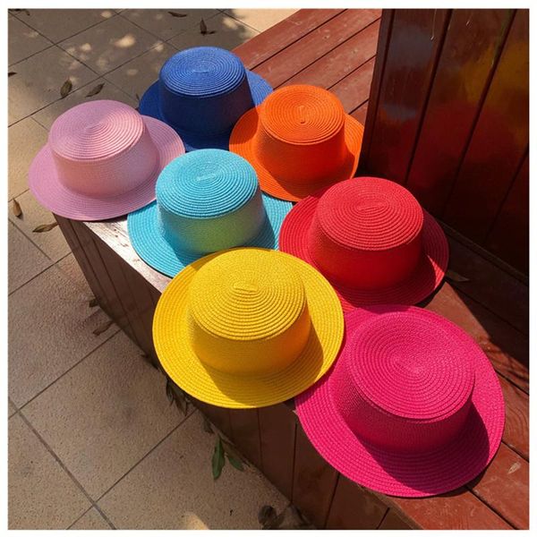 wide brim hats colorful candies straw hat sun flat korean fashion color chain with acrylic beach candy, Blue;gray
wide brim hats colorful candies straw hat sun flat korean fashion color chain with acrylic beach candy, Blue;gray