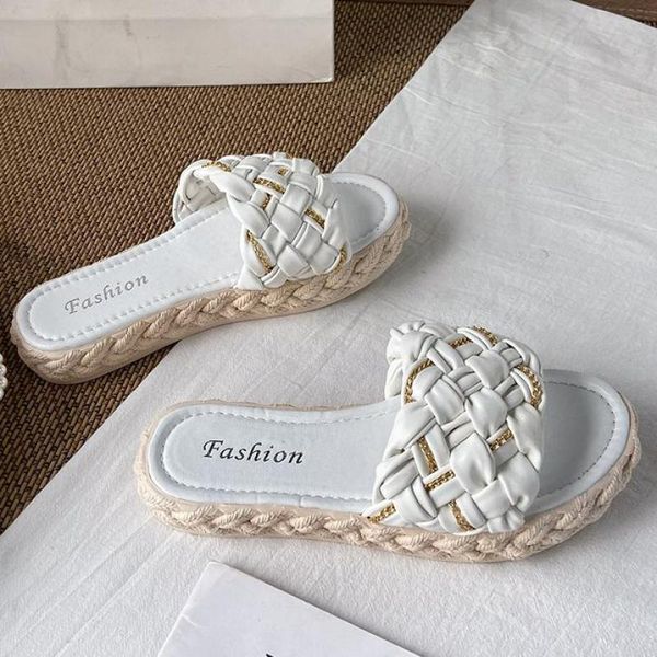 slippers 2021 platform women summer design cross flip flops rope weaving slides indoor ytmtloy house sapatos femininos, Black
slippers 2021 platform women summer design cross flip flops rope weaving slides indoor ytmtloy house sapatos femininos, Black