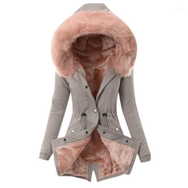 women's jackets 4@ coat women ladies fur lining womens winter warm thick long jacket hooded overcoat chaquetas mujer 20211, Black;brown
women's jackets 4@ coat women ladies fur lining womens winter warm thick long jacket hooded overcoat chaquetas mujer 20211, Black;brown