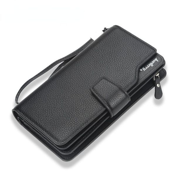 wallets men's long wallet european and american tri-fold large-capacity clutch bag lychee pattern multi-card position, Red;black
wallets men's long wallet european and american tri-fold large-capacity clutch bag lychee pattern multi-card position, Red;black