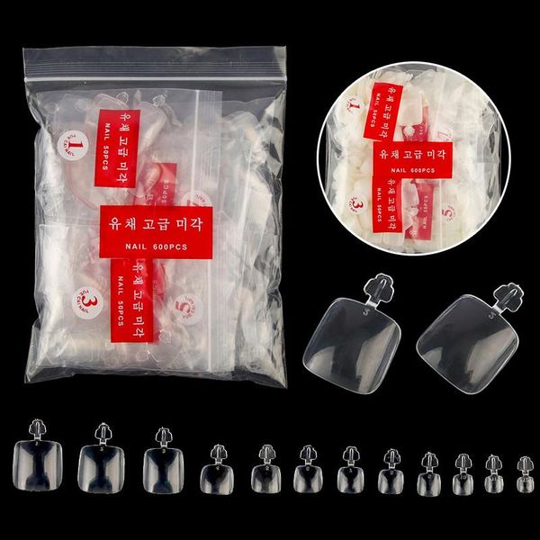 false nails 600pcs toenail tips 12 sizes short transparent natural artificial toenails for nail salons diy art cin6 899, Red;gold
false nails 600pcs toenail tips 12 sizes short transparent natural artificial toenails for nail salons diy art cin6 899, Red;gold