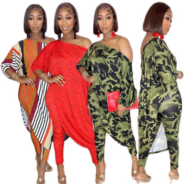 women's tracksuits women fashion print irregular 2pcs 2021 long sleeves slash neck + skinny pants lady s-4xl comfortable plus size out, Gray
women's tracksuits women fashion print irregular 2pcs 2021 long sleeves slash neck + skinny pants lady s-4xl comfortable plus size out, Gray