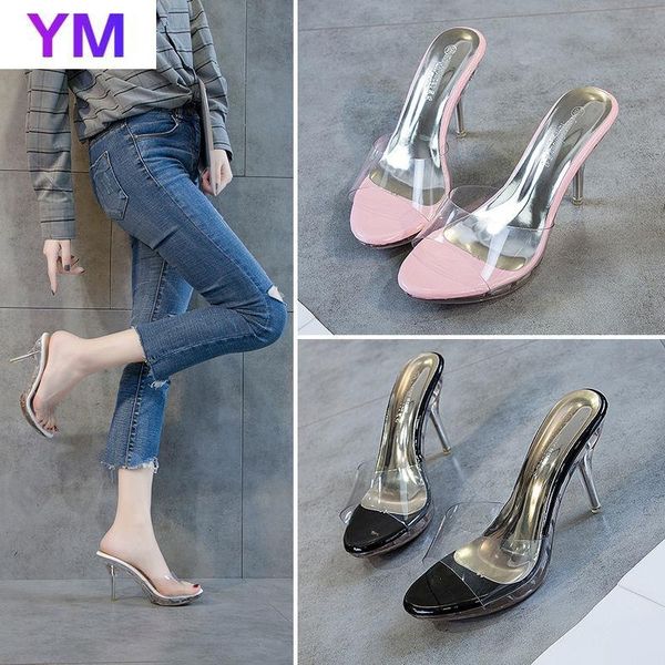 sandals 35-43 black fashion pvc transparent shoes stilettos slip-on high heels women pointed toe party wedding gladiator
sandals 35-43 black fashion pvc transparent shoes stilettos slip-on high heels women pointed toe party wedding gladiator