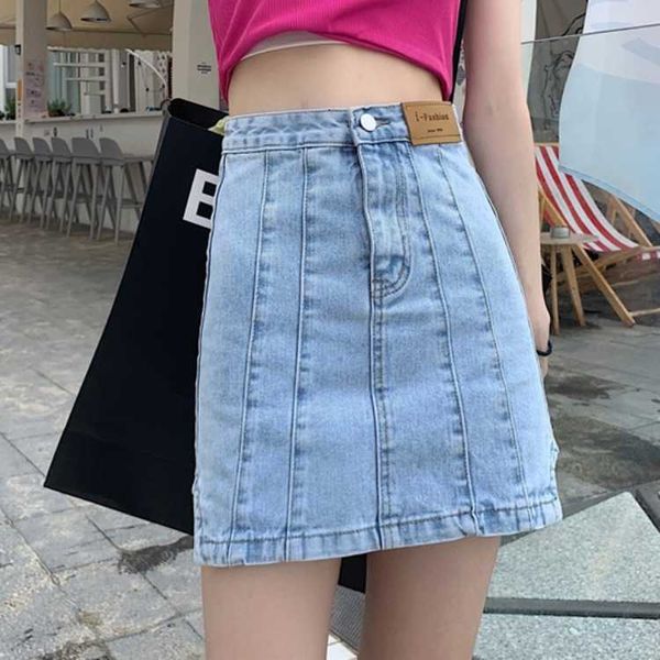 fashion skirts denim women's 2021 spring and summer korean high waist a-line split, Black
fashion skirts denim women's 2021 spring and summer korean high waist a-line split, Black