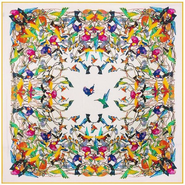 scarves luxury silk scarf 130 cm bandanna twill 100% ladies square fashion shawl foulard, Blue;gray
scarves luxury silk scarf 130 cm bandanna twill 100% ladies square fashion shawl foulard, Blue;gray