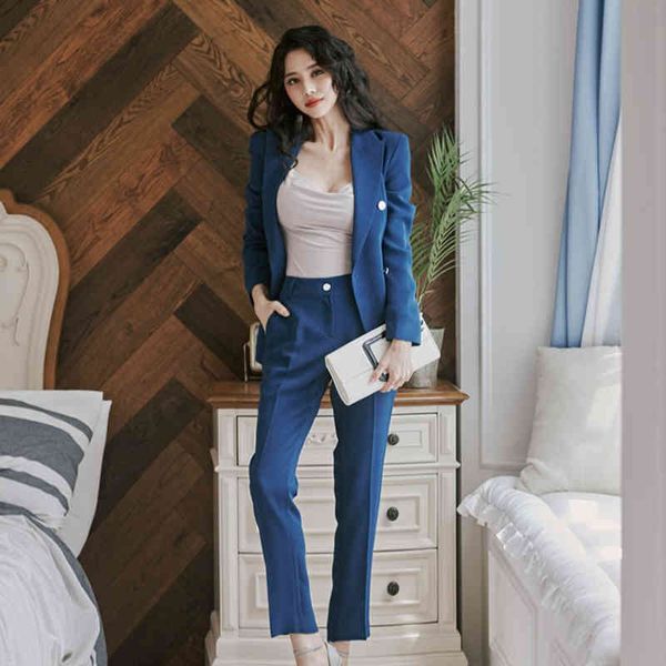pant 2021 autumn elegant women's ensemble double breasted blazers 2-piece office lady party suit pants woqz, White
pant 2021 autumn elegant women's ensemble double breasted blazers 2-piece office lady party suit pants woqz, White