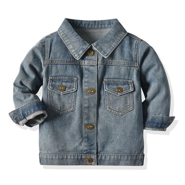 children's denim jacket spring and autumn fashion lapel stand collar boys slim casual korean boys' 3~8 years old jackets, Blue;gray
children's denim jacket spring and autumn fashion lapel stand collar boys slim casual korean boys' 3~8 years old jackets, Blue;gray