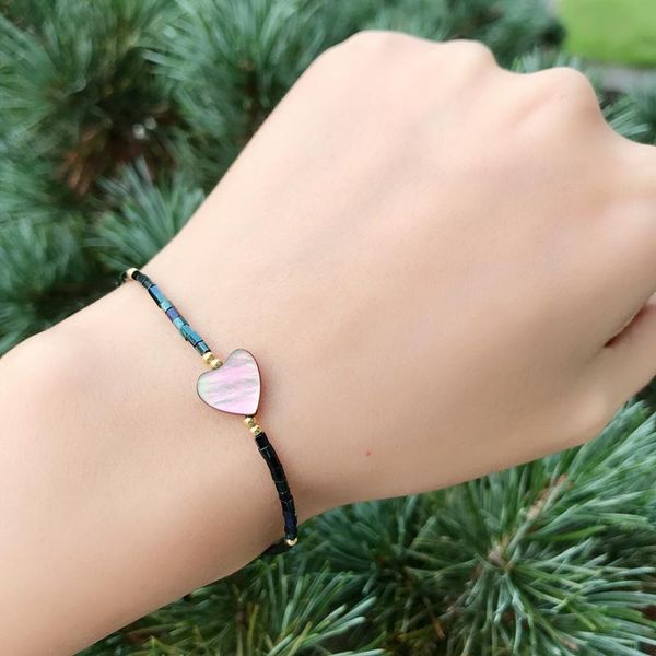 charm bracelets natural shell pulsera heart bracelet women abalone handmade beads crystal fashion jewelry miyuki gift, Golden;silver
charm bracelets natural shell pulsera heart bracelet women abalone handmade beads crystal fashion jewelry miyuki gift, Golden;silver