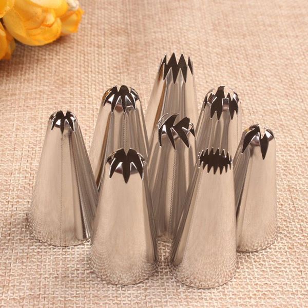 baking & pastry tools 3pcs/8pcs large cream nozzle stainless steel icing piping tips set cakes decorating dessert decorators
baking & pastry tools 3pcs/8pcs large cream nozzle stainless steel icing piping tips set cakes decorating dessert decorators