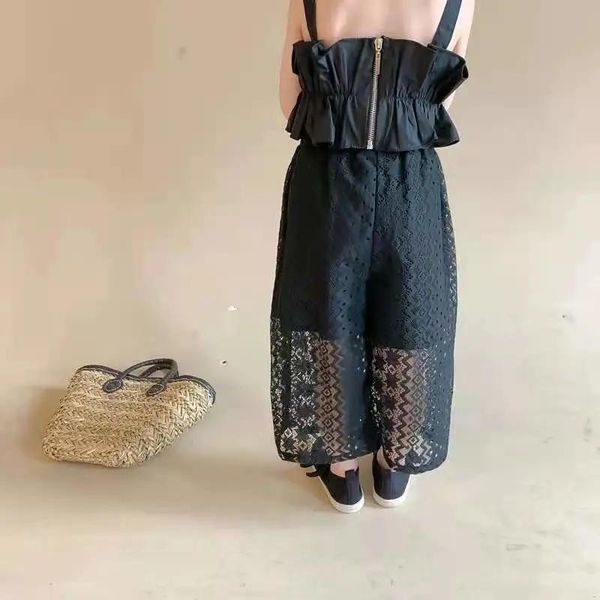 trousers girls' lace wide leg pants mosquito proof casual summer white baby kids girls cotton fashion p5117, Blue
trousers girls' lace wide leg pants mosquito proof casual summer white baby kids girls cotton fashion p5117, Blue