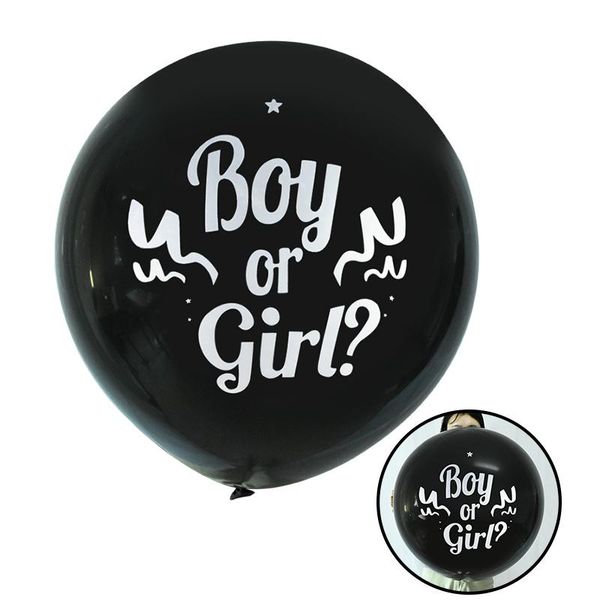 party decoration 36inch big black balloon happy birthday girl or boy confetti latex balloons globos baby shower gender reveal deco supplies
party decoration 36inch big black balloon happy birthday girl or boy confetti latex balloons globos baby shower gender reveal deco supplies