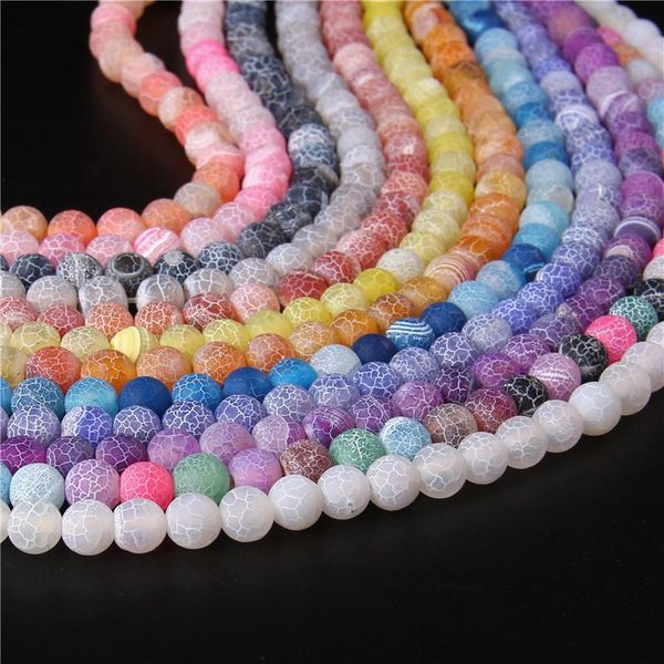 other coloful natural frost cracked stone agat beads weathered round spacer for jewelry making diy bracelet handmade 6/8/10/12mm
other coloful natural frost cracked stone agat beads weathered round spacer for jewelry making diy bracelet handmade 6/8/10/12mm