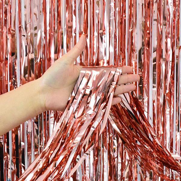 party decoration 2m backdrop glitter rose gold tinsel fringe foil curtain kids birthday wedding supplies baby shower
party decoration 2m backdrop glitter rose gold tinsel fringe foil curtain kids birthday wedding supplies baby shower