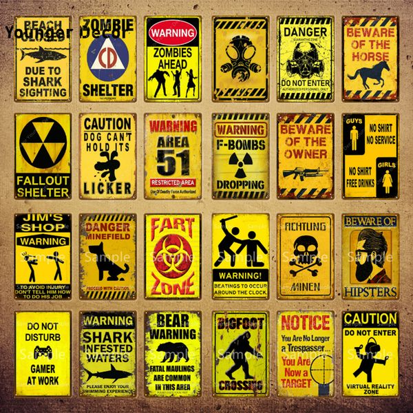 vintage zombie warning tin signs danger signage coffee bar restaurant shop home wall decorative hanging metal poster yi-234
vintage zombie warning tin signs danger signage coffee bar restaurant shop home wall decorative hanging metal poster yi-234