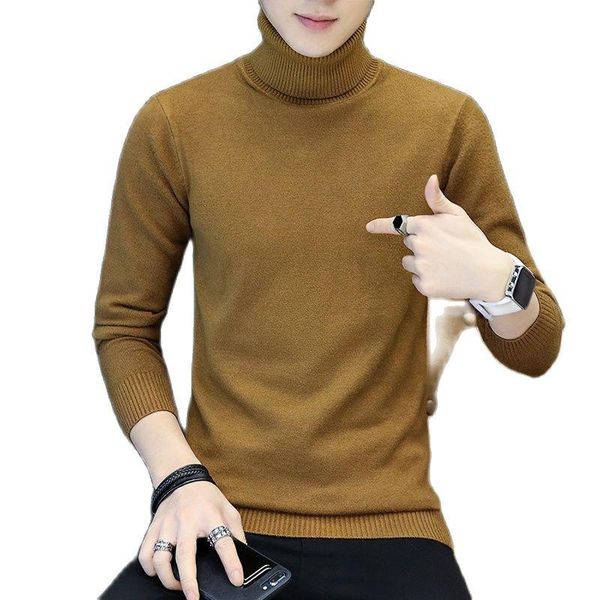 men's sweaters autumn winter high neck warm sweater men turtleneck mens slim fit pullover knitwear male double collar 7 color, White;black
men's sweaters autumn winter high neck warm sweater men turtleneck mens slim fit pullover knitwear male double collar 7 color, White;black