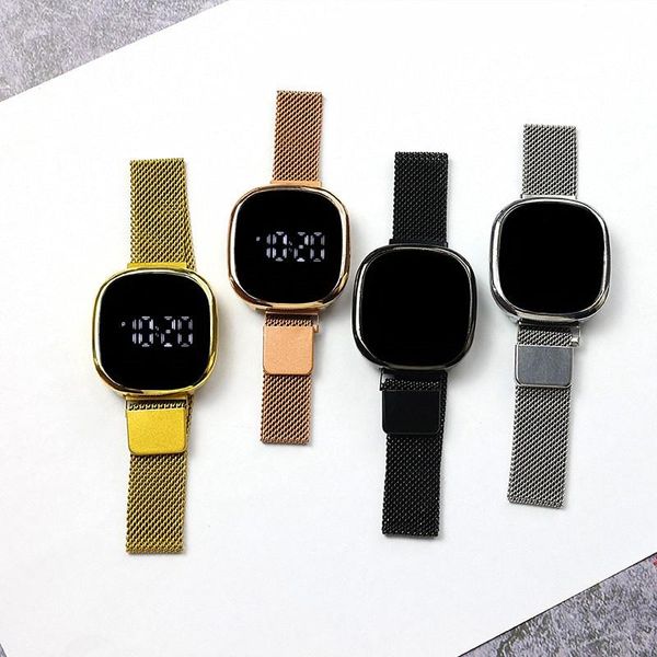 wristwatches men's watch 2021 digital watches for men electronic wrist luxury bracelet femme relogio montre homme zegarek, Slivery;brown
wristwatches men's watch 2021 digital watches for men electronic wrist luxury bracelet femme relogio montre homme zegarek, Slivery;brown