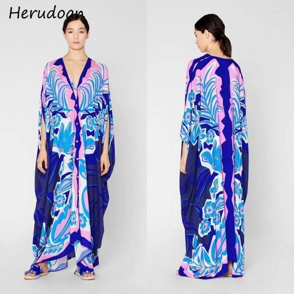 casual dresses herudoan 2021 bohemia autumn floor-length long dress women fashion designer v-neck printing loose plus size holiday maxi, Black;gray
casual dresses herudoan 2021 bohemia autumn floor-length long dress women fashion designer v-neck printing loose plus size holiday maxi, Black;gray