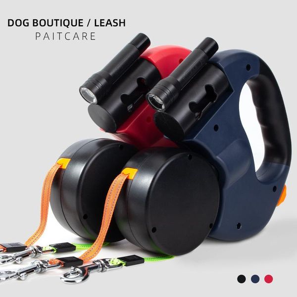 3m extendable double headed dog rope with led light pet traction hand holding 360 rotation distributor collars & leashes
3m extendable double headed dog rope with led light pet traction hand holding 360 rotation distributor collars & leashes