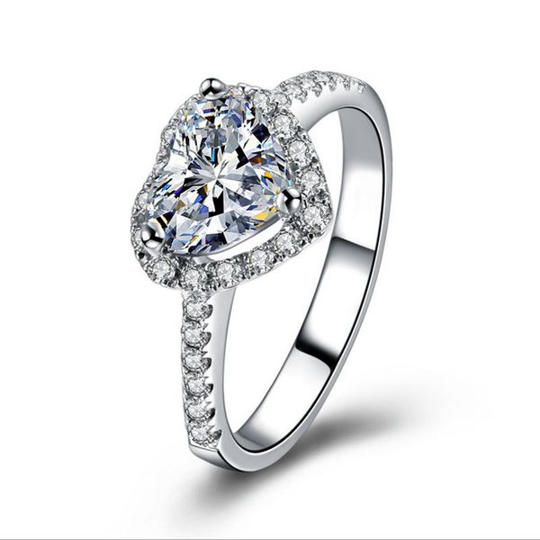 wedding rings luxury carat engagement propose heart-shaped ring square stone for women, Slivery;golden
wedding rings luxury carat engagement propose heart-shaped ring square stone for women, Slivery;golden