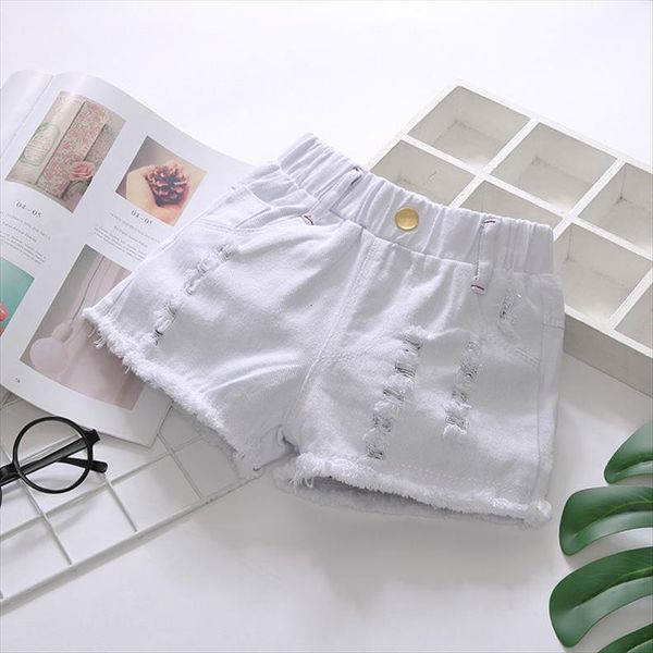 girls denim shorts foreign style pants white childrens thin summer korean version p164, Black
girls denim shorts foreign style pants white childrens thin summer korean version p164, Black