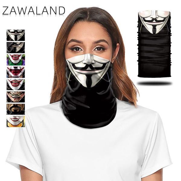 scarves zawaland v for vendetta half face mask outdoor man women scarf multifunction windproof 3d printing bandana neck cover, Blue;gray
scarves zawaland v for vendetta half face mask outdoor man women scarf multifunction windproof 3d printing bandana neck cover, Blue;gray