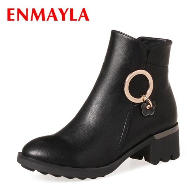 boots enmayla fashion ankle women round toe metal decoration shoes woman low heels, Black
boots enmayla fashion ankle women round toe metal decoration shoes woman low heels, Black