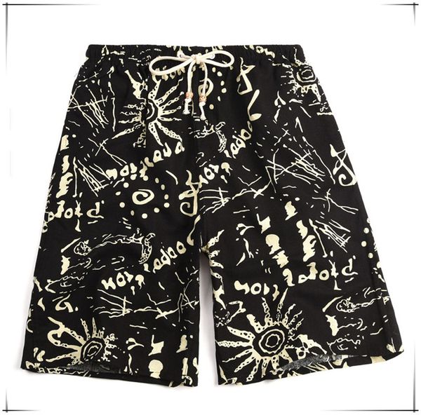 2021 baseball shorts summer style cotton and linen printed big pants beach men's loose sport ball bbb777, Black
2021 baseball shorts summer style cotton and linen printed big pants beach men's loose sport ball bbb777, Black