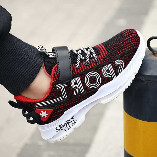 children's shoes spring 2021 flying woven breathable boys' sports middle school children's soft soled travel wave trend, Black
children's shoes spring 2021 flying woven breathable boys' sports middle school children's soft soled travel wave trend, Black