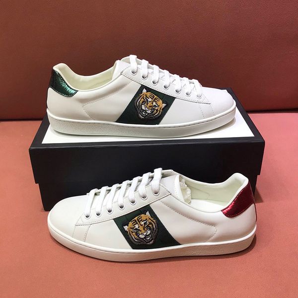 2023 men women sneaker casual shoes snake tiger chaussures leather sneakers ace bee embroidery stripes stylist shoe walking sports trainers, Black
2023 men women sneaker casual shoes snake tiger chaussures leather sneakers ace bee embroidery stripes stylist shoe walking sports trainers, Black